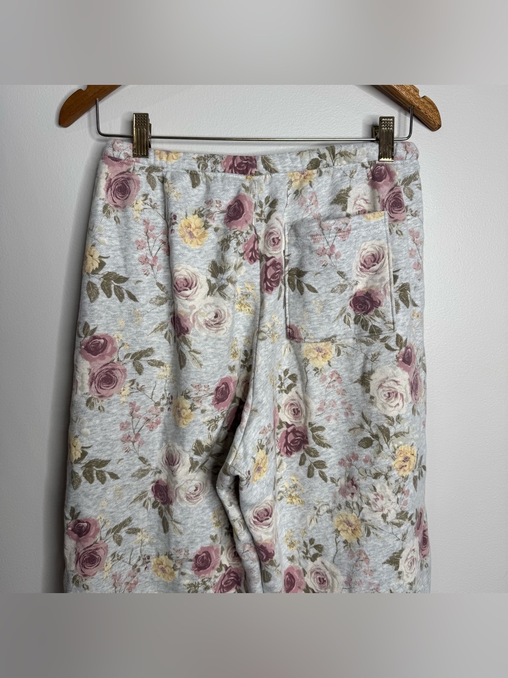 Abercrombie & Fitch Light Blue Floral Hoodie & Jogger Set - Picture 11 of 12